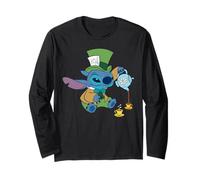 Disney Stitch in Mad Hatter Costume Halloween Wonderland Manga Larga