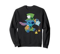 Disney Stitch in Mad Hatter Costume Halloween Wonderland Sudadera
