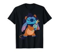 Disney Stitch in Scar Costume Halloween Disney Villains Camiseta