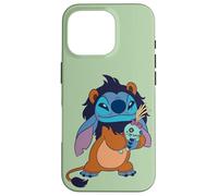 Disney Stitch in Scar Costume Halloween Disney Villains Carcasa para iPhone 16 Pro