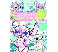 Disney Stitch Je colorie mes amies (Angel): Avec stickers offerts