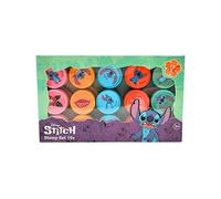 Disney Stitch Juego de sellos | 15 sellos infantiles con color | Juego de manualidades para niños y niñas | Juguete de sello creativo | Idea de regalo a partir de 3 años | Material de arte y