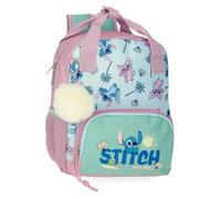Disney Stitch Just Chill Mochila Preescolar Verde 23x28x10 cms Poliéster by Joumma Bags