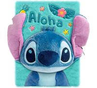 Kids Licensing - Libreta Peluche A5 con Rayas para Escribir - Cuaderno Infantil Suave de Stitch para Niñas y Niños, Ideal para Regalar