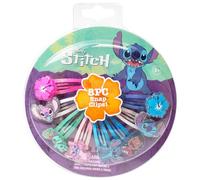 Disney Stitch Kids Hair Clips for Girls Snap Clips 8 Pack Multi Color Ages 3+
