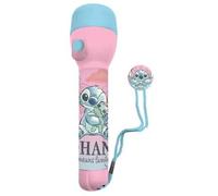 Disney Stitch Kids - Linterna LED grande de plástico antideslizante de 16 cm para aventuras al aire libre, camping, senderismo y uso de emergencia