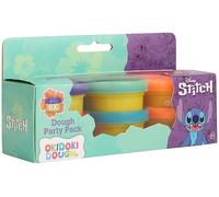Disney Stitch Knete Party Pack | 6 cajas de amasar coloridas | Juguete creativo para niñas | Plastilina no tóxica para niños | Diseño divertido para manualidades | Play Dough Lilo & Stitch