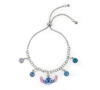 Disney Stitch Lariat - Pulsera con dije azul