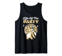 Disney Stitch "Life of the Party" New Year's Eve Disco Dance Camiseta sin Mangas