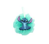 DISNEY STITCH - Lilo & Stitch Flor de Ducha de Silicona 3D - Esponja Corporal Infantil - Suave Espuma Limpiadora - Ligero Masaje Exfoliante - Divertido Accesorio de Baño - Producto Oficial Disney