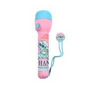 Disney Stitch Linterna, Infantil Linterna LED, Incluye Corra de Muñeca, Regalo para Niñas