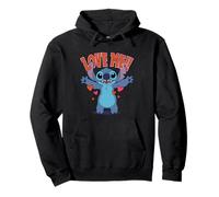 Disney Stitch "Love Me!!" Funny Valentine's Day Sudadera con Capucha