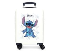 Disney Stitch Maleta De Cabina 50cm ABS Dura Trolley Para Niños Equipaje De Mano