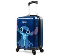 Disney Stitch Maleta de Viaje Rígidas 49 Centímetros 30 litros con 4 Ruedas - Regalos Niños (S (L49cm x W33cm - 30L), Armada)