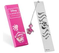 Disney Stitch Marcapaginas Originales de Metal con Colgante Accesorios Lectura para Niños Adolescentes Mujeres Regalos para Lectores Amiga Profesor (Gris)