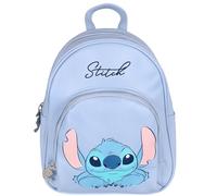 DISNEY Stitch mochila juvenil de piel sintética, mochila urbana femenina con gran capacidad 25x9x31cm (Stitch 2)