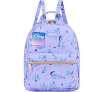 Disney Stitch Mochila Mujer Bolsa Adolescente Chica Mochilas Bolso Pequeño para Viajes Salidas y Vacaciones Regalos para Ella (Púrpura Eeyore)