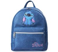 Disney Stitch Mochila Mujer Bolsa Adolescente Chica Mochilas Bolso Pequeño para Viajes Salidas y Vacaciones Regalos para Ella (Azul Stitch)