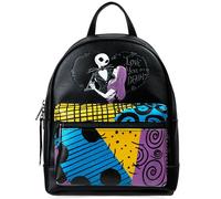 Disney Stitch Mochila Mujer Bolsa Adolescente Chica Mochilas Bolso Pequeño para Viajes Salidas y Vacaciones Regalos para Ella (Multi Jack & Sally)