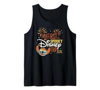 Disney Stitch My First Spooky Disney Trip 2026 Halloween Camiseta sin Mangas