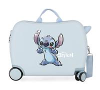 Maleta infantil disney 4w (2 multid ) stitch make a face azul Talla única