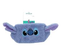 Disney Stitch - Neceser Infantil de Piel Sintética Ultra Suave - Tamaño Ideal para Viaje y Baño - Cierre con Cremallera Seguro - Almacenaje para Productos de Bebé - Diseño Stitch
