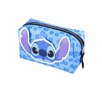Disney Stitch Neceser, Set de Belleza Stitch Diseño Floral Bolso de Viaje Regalo Niñas, Mujeres y Adolescentes