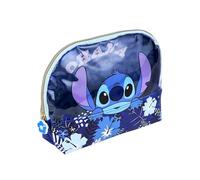 Disney Stitch Neceser, Set de Belleza Stitch Diseño Tropical Bolso de Viaje Regalo Niñas, Mujeres y Adolescentes