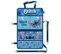 Disney Stitch Organizador para Coche, Bolsa de Viaje, Multibolsillos, Protector Asiento de Coche, Organizador de Coche Infantil, Protection de Respaldo de Coche, Diseño Resistente