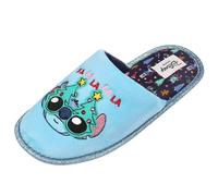 DISNEY Stitch pantuflas/zapatillas de Navidad, pantuflas de mujer+bolsa decorativa 40-41 EU / 7-8 UK