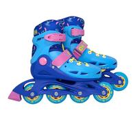 Disney Stitch Patines Ajustables para niñas, Seguros, Azul y Rosa (Azul Stitch, 34-37 EU)