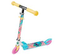 Disney Stitch Patinete de Dos Ruedas con Freno, Plegable, Ajustable para niños Mayores de 6+, hasta 50 kg
