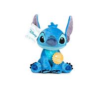 Disney Stitch - Peluche de punto de 40 cm, original simba suave con sonido