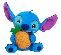 Disney Stitch - Pequeña puntada de felpa y piña, animal de peluche, azul, alienígena, juguetes para niños a partir de 2 años Just Play