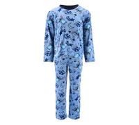 Disney Stitch Pijama Niña, Conjunto 2 Piezas Pijama Polar Suave Infantil, Talla 4 Años | Azul