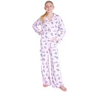 Disney Stitch Pijama Niña - Conjunto de 2 Piezas para Niñas 7-14 Años, Lilo y Stitch Regalos Niña Navidad (Rosa, 11-12 años)