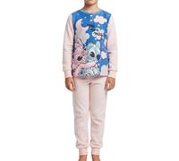 Disney Stitch Pijama Niña, Pijama Conjunto 2 Piezas Camiseta y Pantalón Largo, Incluye Caja de Regalo, Talla 4 Años | Rosa