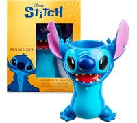 Disney Stitch Portalapices Escritorio 3D, Soporte Pinceles Marcadores Crayones, Organizador de Mesa, Regalo para Niños Mujeres