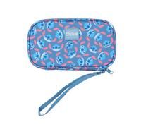 Disney Stitch Repeat Character Heads - Estuche organizador de cables azul Tech de 4 pulgadas, Dsc Stitch Repeat, Talla única