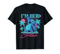 Disney Stitch Retro ’90s Couples Matching I’m Her Stitch Camiseta