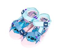 Disney Stitch Sandalias para Niñas, Sandalias Abiertas Transpirables Diseño Stitch y Angel, Talla EU 28