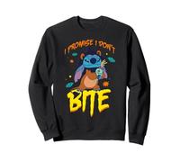 Disney Stitch Scar Costume I Promise I Don't Bite Halloween Sudadera