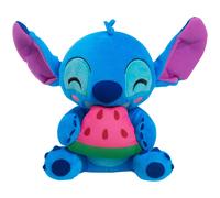 Disney Stitch Small Plush Stitch and Watermelon Stuffed Animal Blue Alien Kids Toys for Ages 2 Up