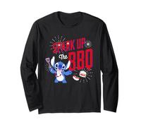 Disney Stitch Spark Up the BBQ 4th of July Cookout USA 250th Manga Larga