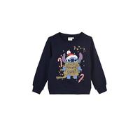 Disney Stitch Sudadera Niña, Sueter Sudadera Infantil Diseño Navideña, Regalo para Niñas, Talla 4 Años