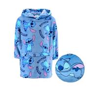 Disney Stitch Sudadera para Niña, Diseño Sudadera Polar Suave se Convierte en Cojin, Talla 4 Años