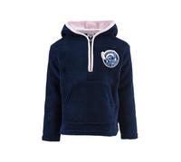 Disney Stitch Sudadera para Niñas, Sueter Diseño Polar Suave Sudadera con Capucha Infantil, Talla 8 Años