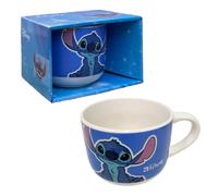 Disney Stitch Taza de Café, Taza de Cerámica con Diseño Clásico de Stitch, Regalo para Adultos y Adolescentes