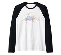 Disney Stitch What a Sweet Day Sakura Spring Cherry Blossom Camiseta Manga Raglan
