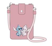 Disney Stitch y Angel Bolso para Niña, Bolso para Teléfono Movil, Bolso de Hombro Bandolera, Regalos para Niñas y Adolescentes